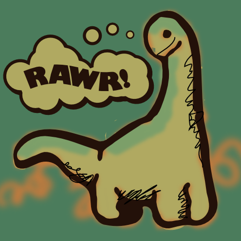 cute dinosaur
